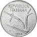 Italia, 10 Lire, 1954, Rome, Aluminio, MBC+, KM:93
