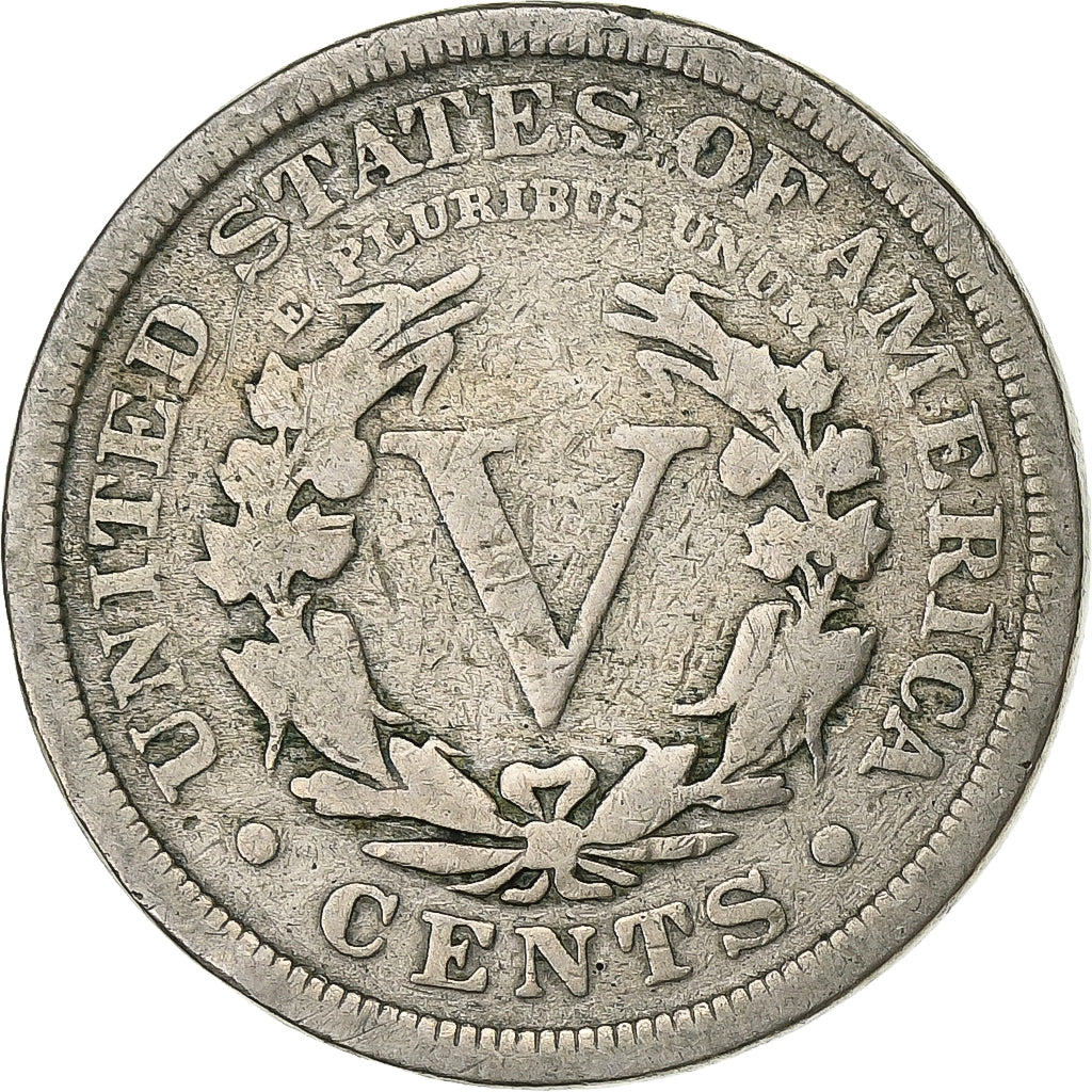 United States, 5 Cents, 1909, Philadelphia, Nickel, F(12-15)