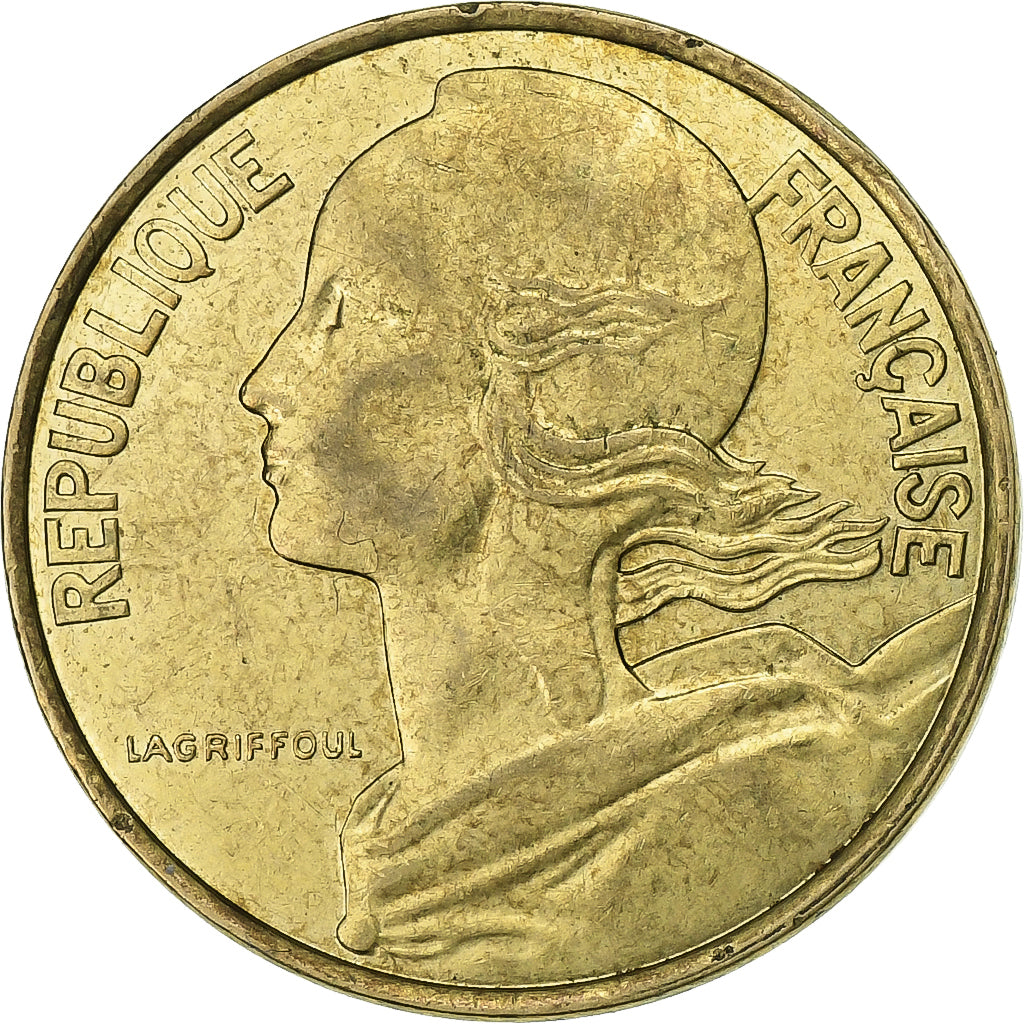 Francia, 10 Centimes, Marianne, 1996, Paris, Alluminio-bronzo, SPL-, Le