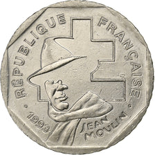 Frankreich, 2 Francs, Semeuse, 1993, Paris, Nickel, SS, Gadoury:547, KM:942.2