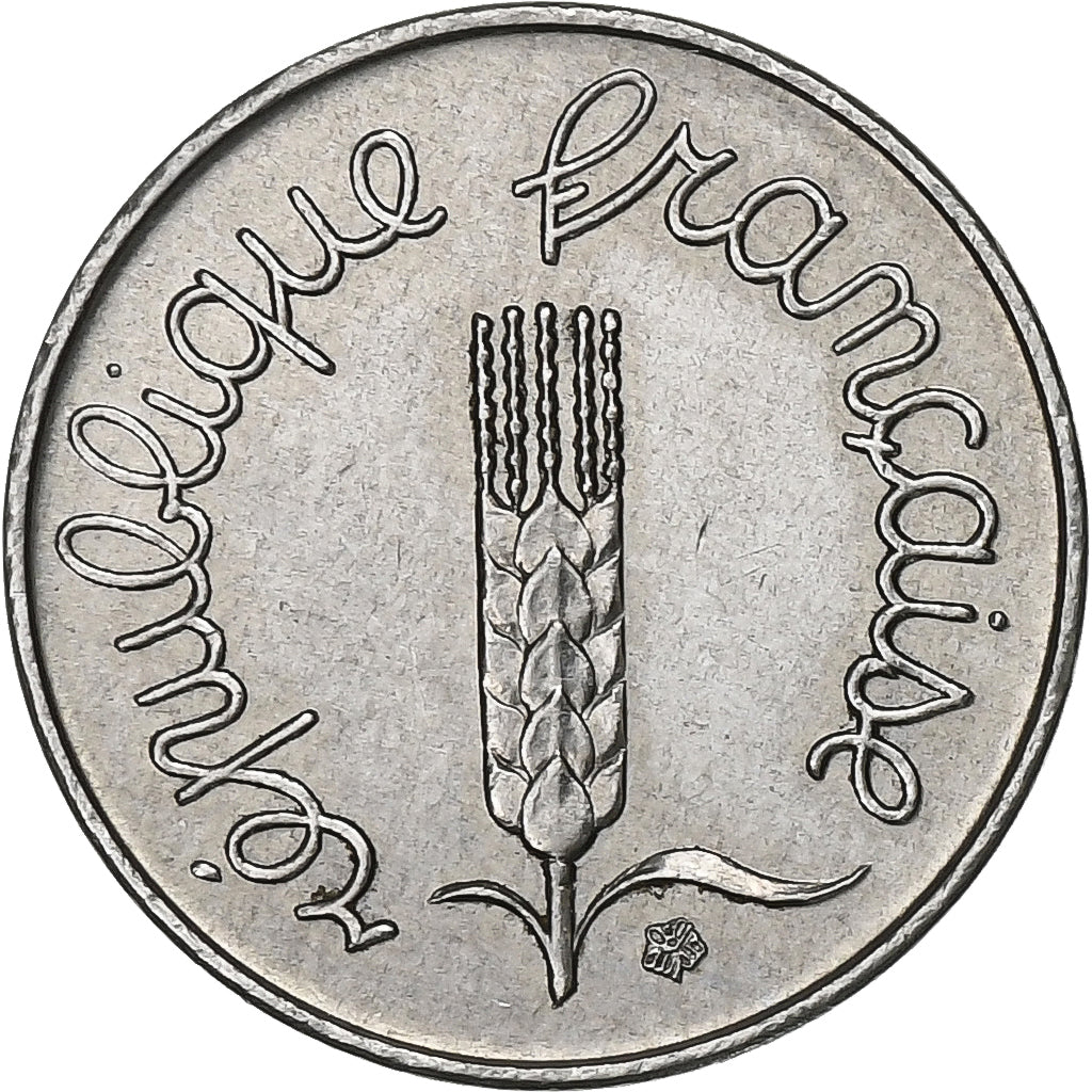 Francia, Centime, Épi, 1977, Paris, Acciaio inossidabile, SPL-, Gadoury:91