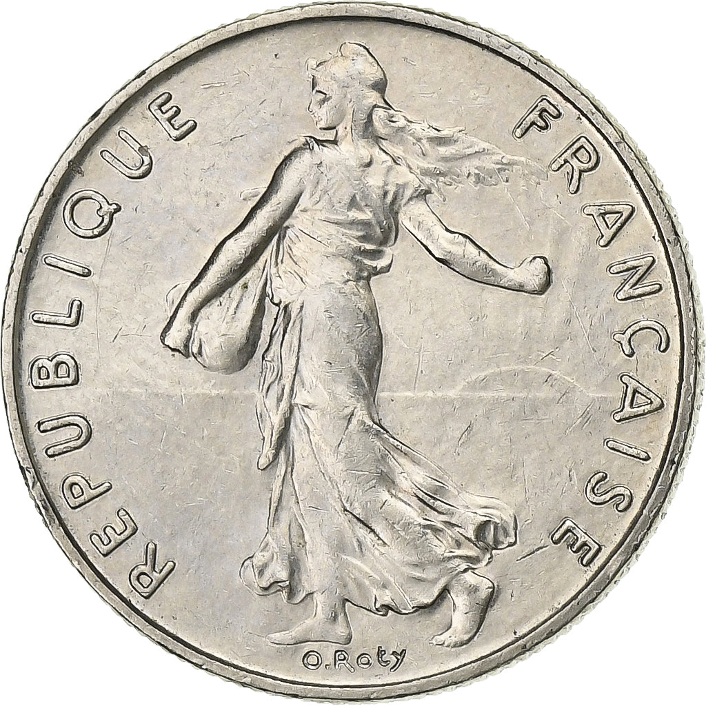 Frankreich, 1/2 Franc, Semeuse, 2000, Paris, Nickel, VZ, Le Franc:F.198