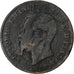 Włochy, Vittorio Emanuele II, 5 Centesimi, 1861, Milan, Miedź, F(12-15)