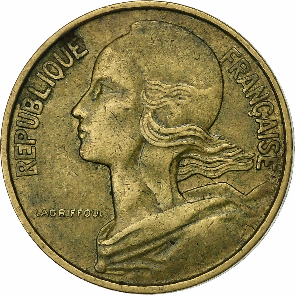 France, 10 Centimes, Marianne, 1963, Paris, Bronze-Aluminium, TTB, Gadoury:293