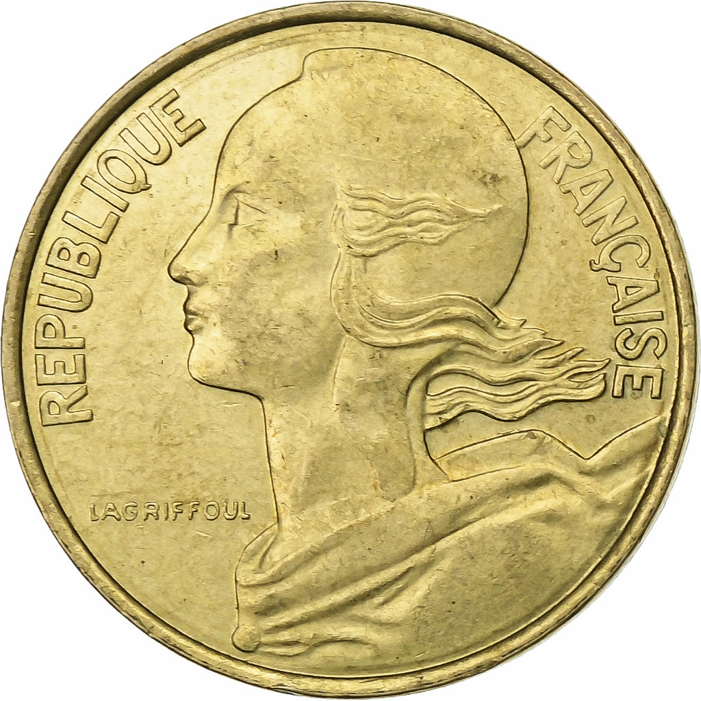 Francia, 10 Centimes, Marianne, 1997, Paris, Aluminio - bronce, EBC
