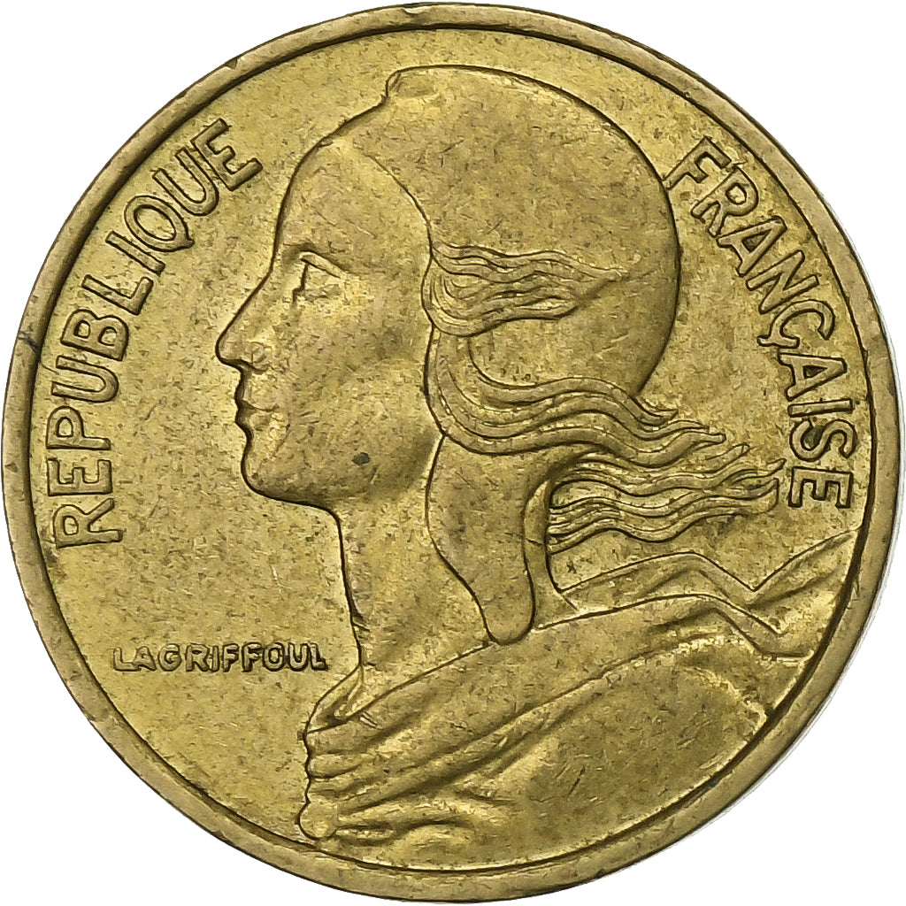 Francia, 5 Centimes, Marianne, 1985, Paris, Aluminio - bronce, MBC+