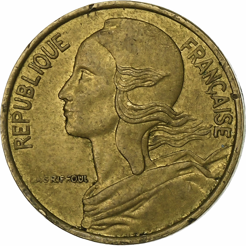 Frankrijk, 5 Centimes, Marianne, 1992, Paris, Aluminum-Bronze, ZF, Le