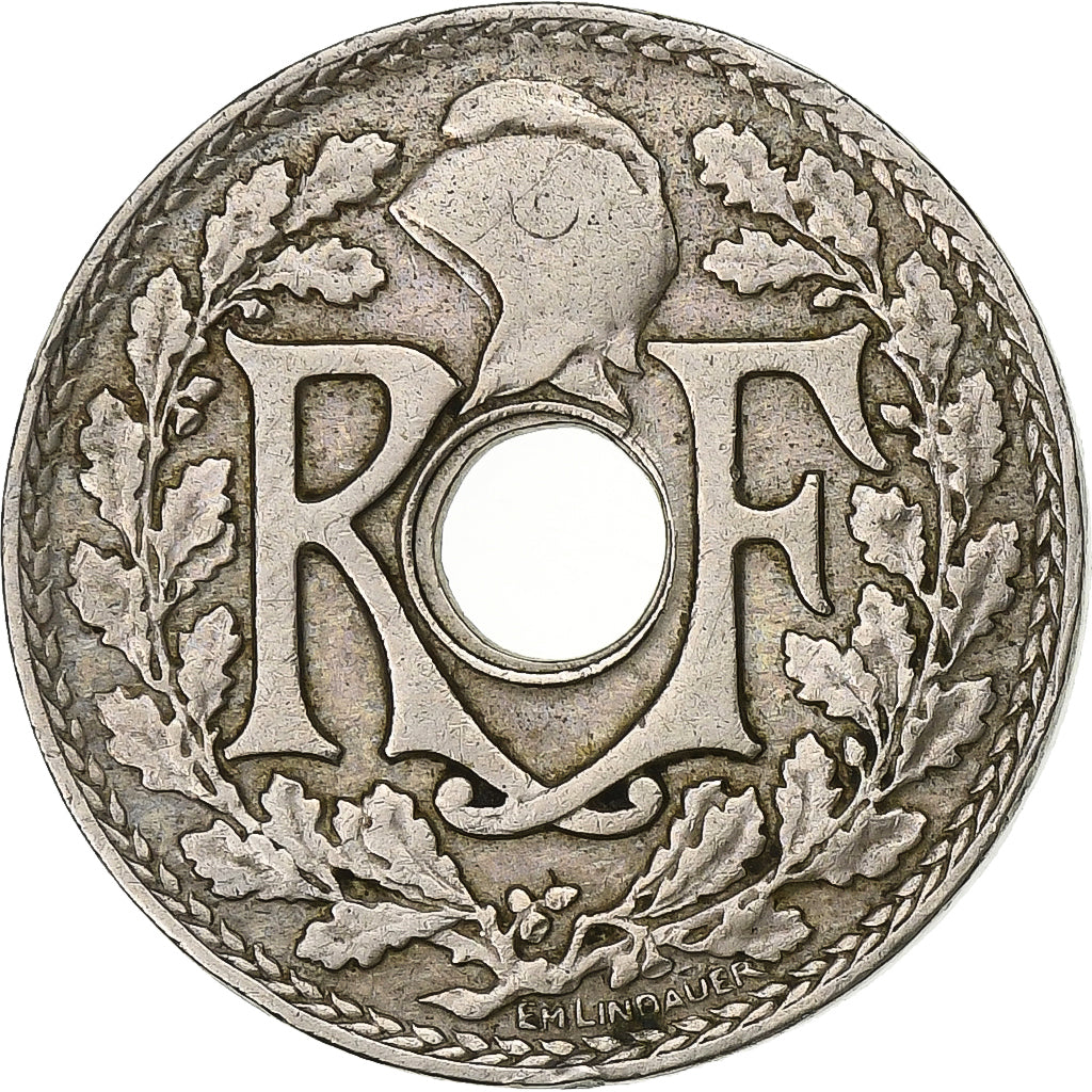 France, 10 Centimes, Lindauer, 1928, Copper-nickel, VF(30-35), Gadoury:286