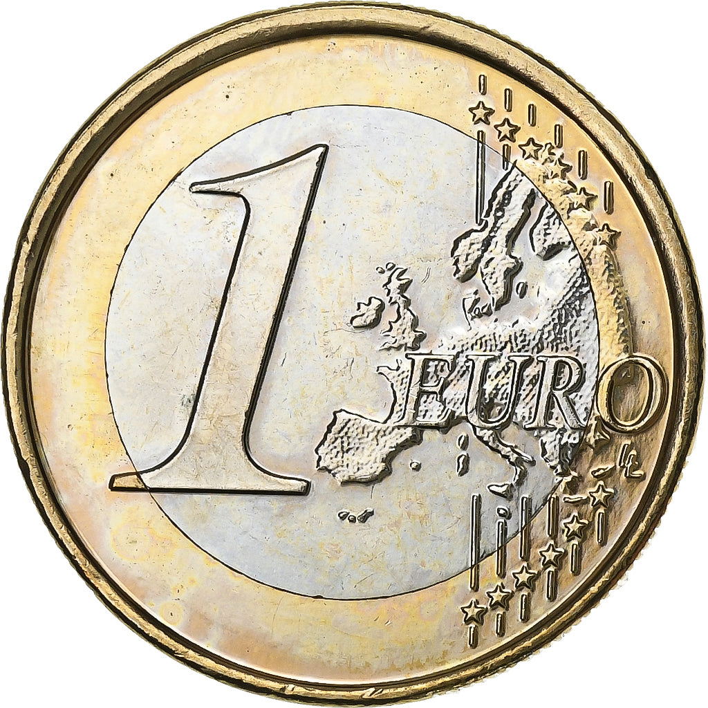 Vatican, Euro, euro colorisé, Fantasy Euro, 2013, Bi-Metallic, MS(63)