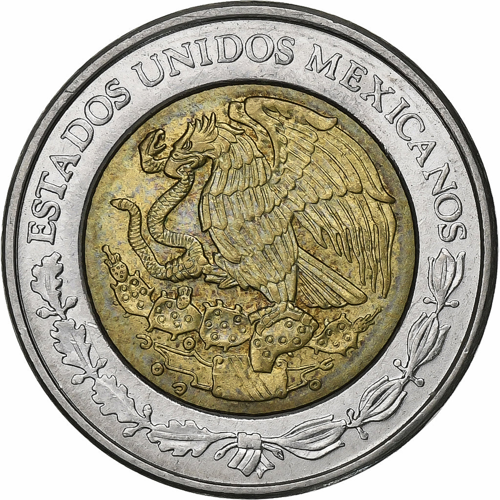 Messico, Peso, 1997, Mexico City, Bi-metallico, BB+, KM:603
