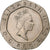 Great Britain, Elizabeth II, 20 Pence, 1990, Copper-nickel, EF(40-45), KM:939