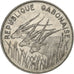 Gabon, 100 Francs, 1975, Paris, Nichel, BB, KM:13