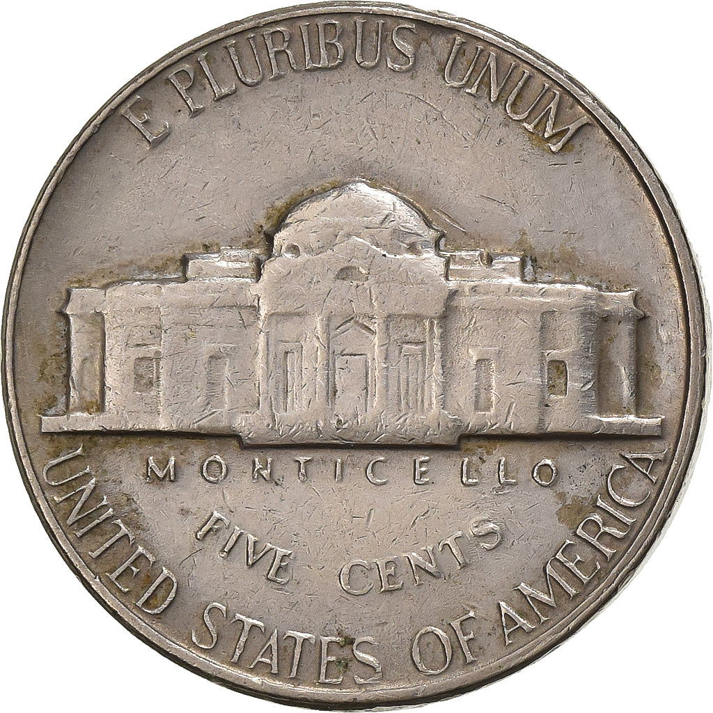 Verenigde Staten, 5 Cents, Jefferson Nickel, 1969, U.S. Mint, Cupro-nikkel, ZF