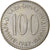 Yugoslavia, 100 Dinara, 1987, Cobre - níquel - cinc, MBC+, KM:114