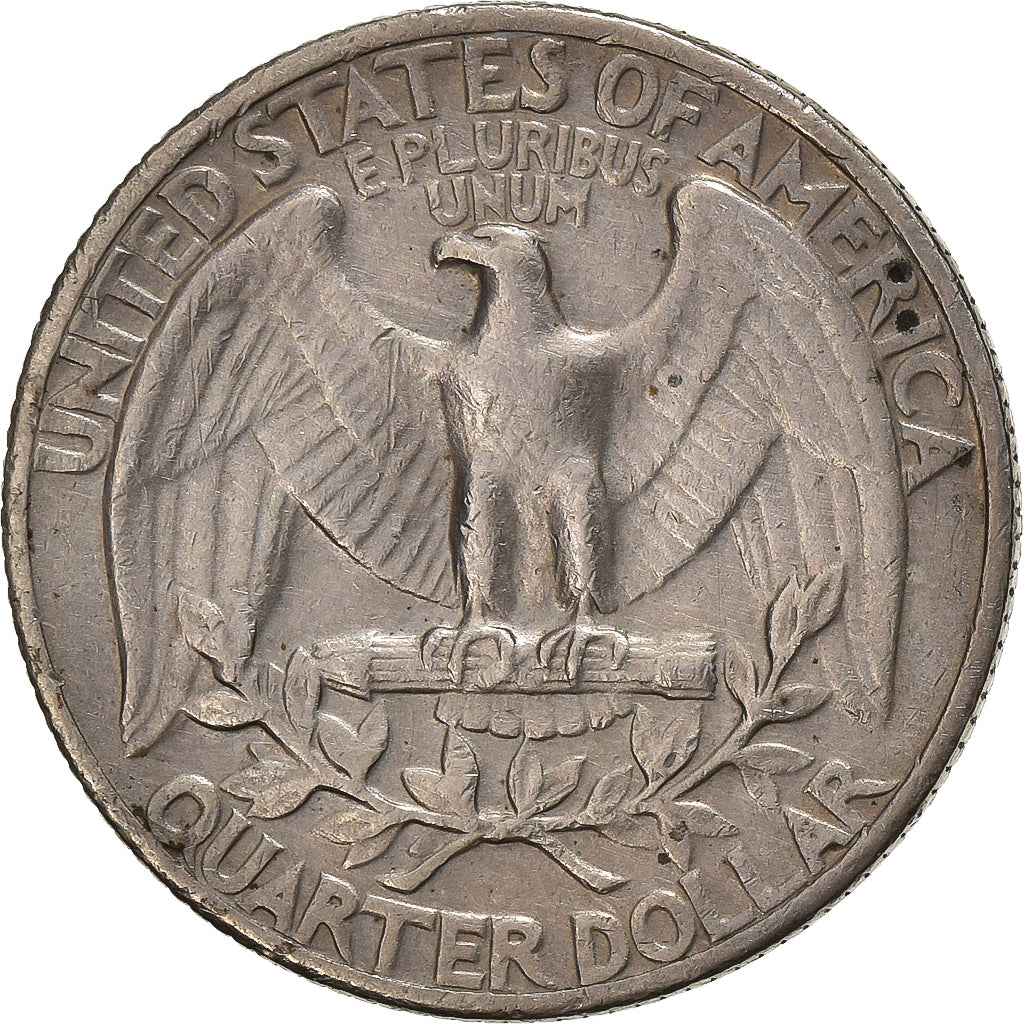 Estados Unidos da América, Quarter, Washington Quarter, 1970, U.S. Mint, Cobre