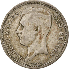 Belgium, 20 Francs, 20 Frank, 1934, Silver, VF(20-25), KM:103.1