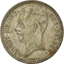 Belgio, 20 Francs, 20 Frank, 1934, Argento, MB, KM:103.1