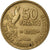 França, 50 Francs, Guiraud, 1952, Paris, Alumínio-Bronze, EF(40-45)