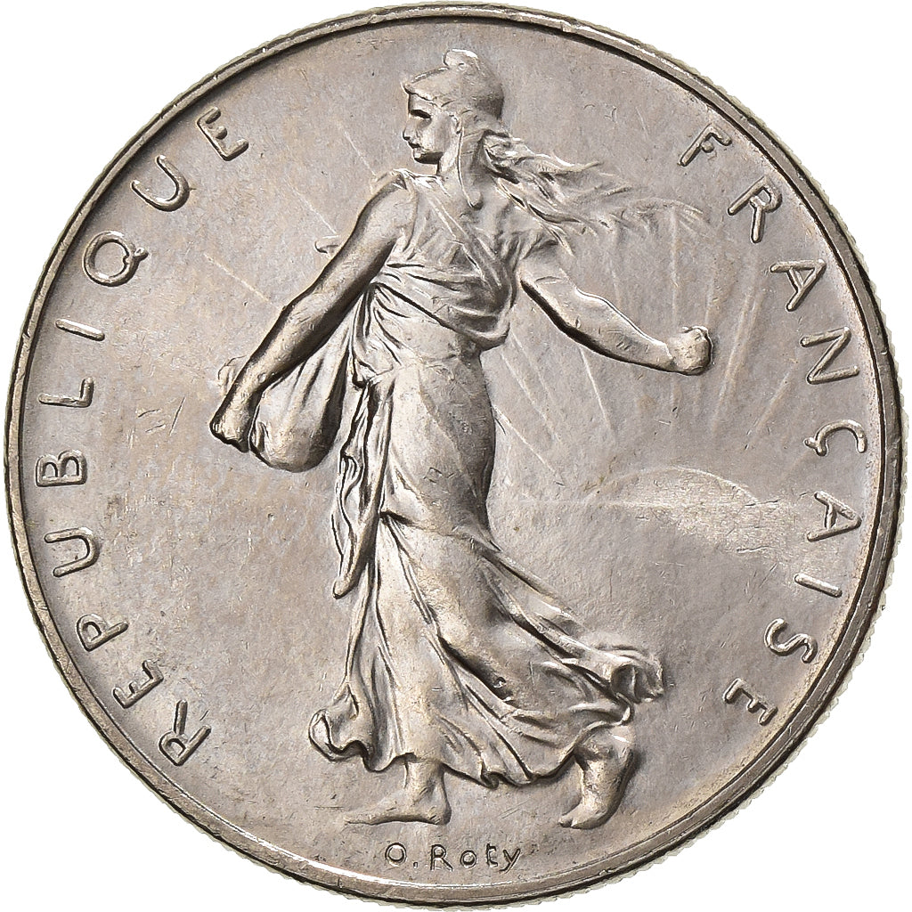 Francia, Franc, Semeuse, 1999, Paris, O.Roty, Níquel, EBC+, Le Franc:F.226