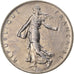 Francja, Franc, Semeuse, 1982, Paris, Nikiel, EF(40-45), Gadoury:474, KM:925.1