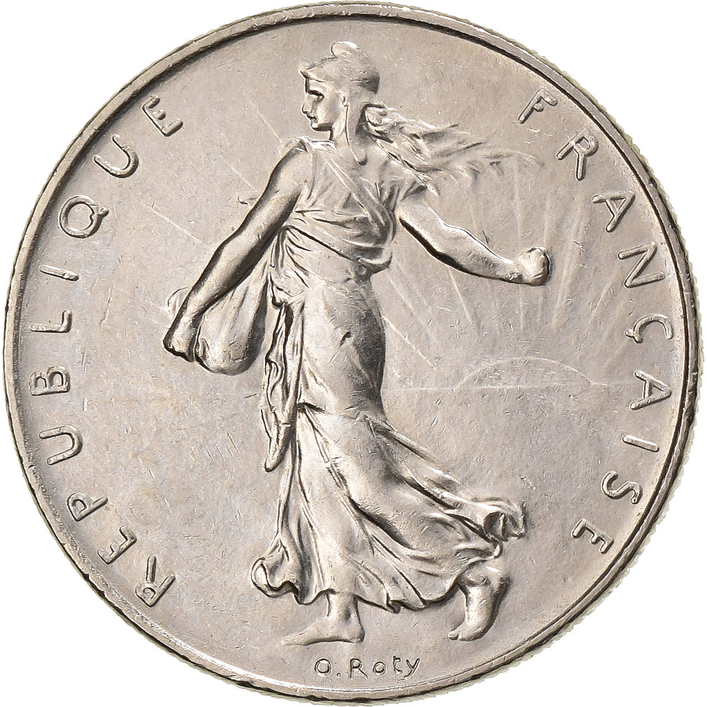 Francia, Franc, Semeuse, 2001, Paris, Níquel, EBC, Gadoury:474, KM:925.1