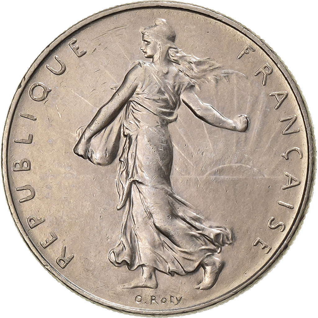 Francia, Franc, Semeuse, 1992, Paris, Níquel, EBC, Gadoury:474, KM:925.1