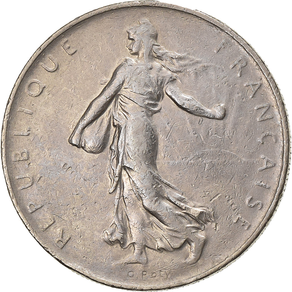 Frankreich, Franc, Semeuse, 1969, Paris, Nickel, S+, Gadoury:474, KM:925.1