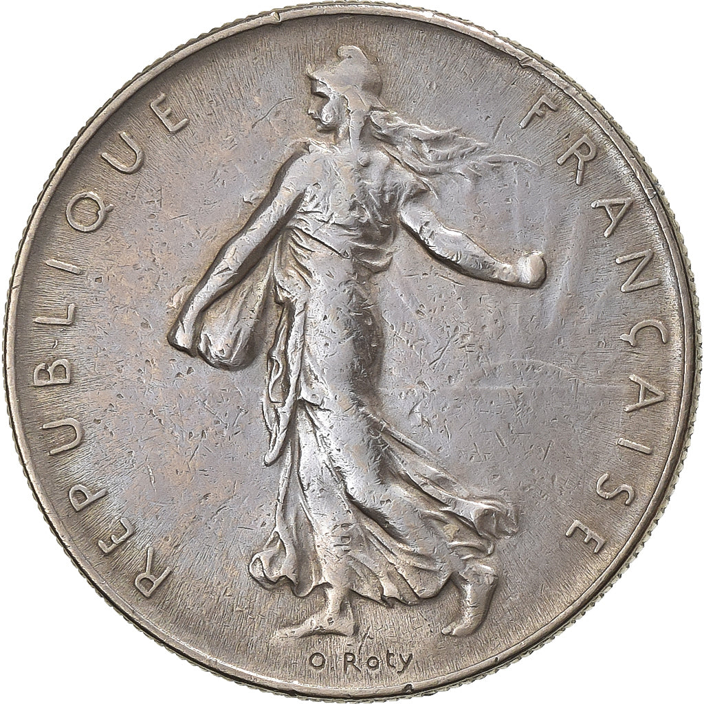 Francja, Franc, Semeuse, 1962, Paris, Nikiel, EF(40-45), Gadoury:474, KM:925.1