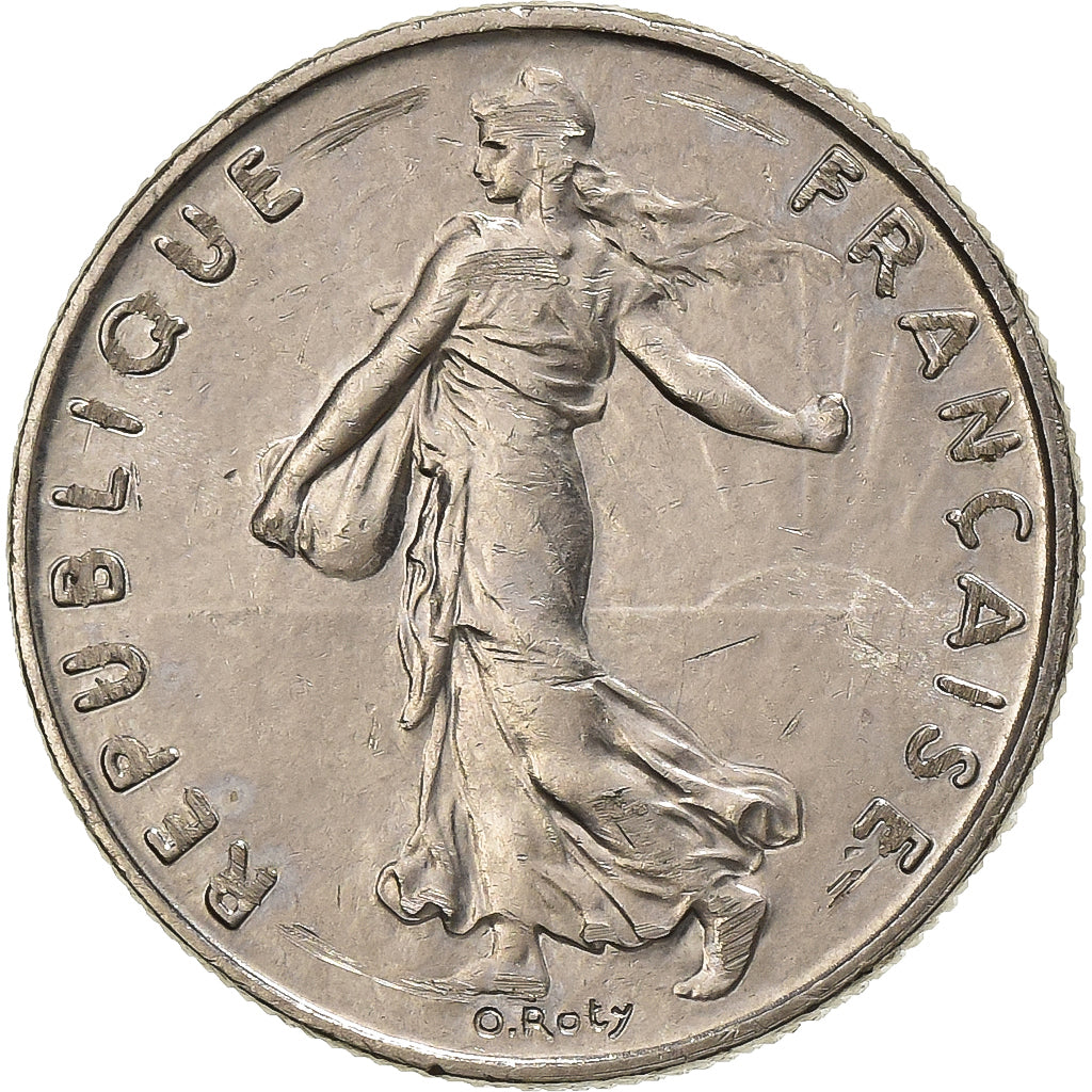 France, 1/2 Franc, Semeuse, 1994, Paris, Nickel, AU(50-53), Gadoury:429