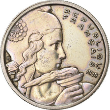 Francia, 100 Francs, Cochet, 1955, Beaumont le Roger, Rame-nichel, BB