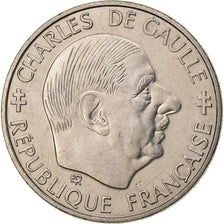 France, Franc, Charles de Gaulle, 1988, sans différents, Nickel, AU(50-53)