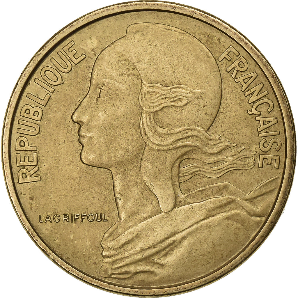 France, 50 Centimes, Marianne, 1964, Paris, Aluminum-Bronze, AU(50-53), KM:939.2
