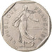 France, 2 Francs, Semeuse, 1987, Paris, Nickel, AU(55-58), Gadoury:547, KM:942.1