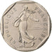 France, 2 Francs, Semeuse, 1992, Nickel, AU(55-58), KM:942.2