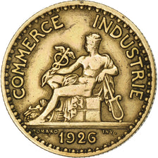 France, Franc, Chambre de commerce, 1926, Paris, Bronze-Aluminium, TB