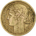 Francia, Franc, Morlon, 1937, Alluminio-bronzo, BB, Gadoury:470, KM:885