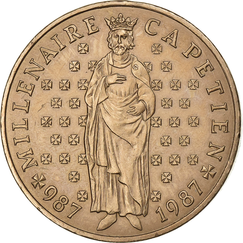 Frankreich, 10 Francs, 1987, Paris, Nickel-Bronze, SS+, Gadoury:820, KM:961d