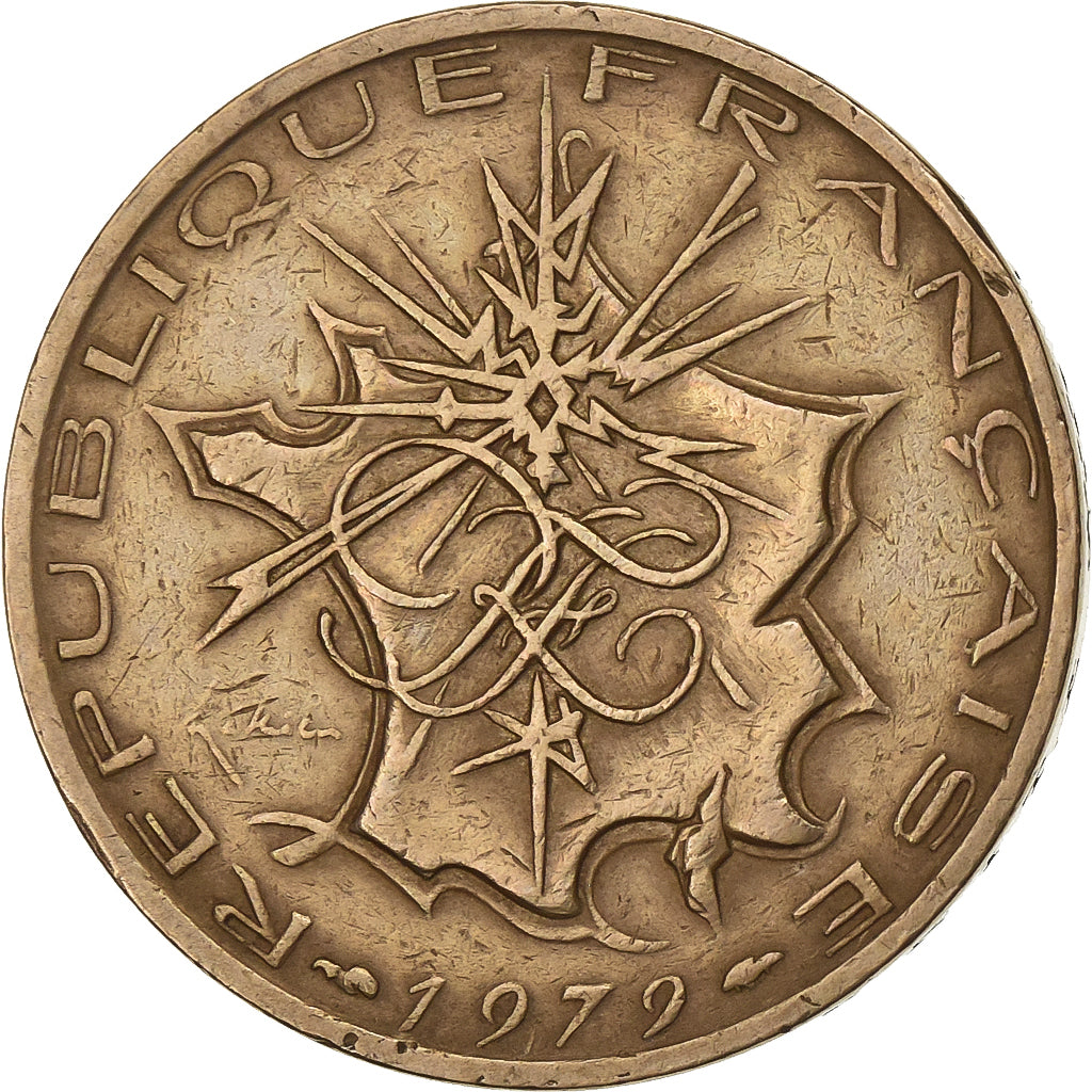 Frankreich, 10 Francs, Mathieu, 1979, Paris, Nickel-brass, S+, Gadoury:814