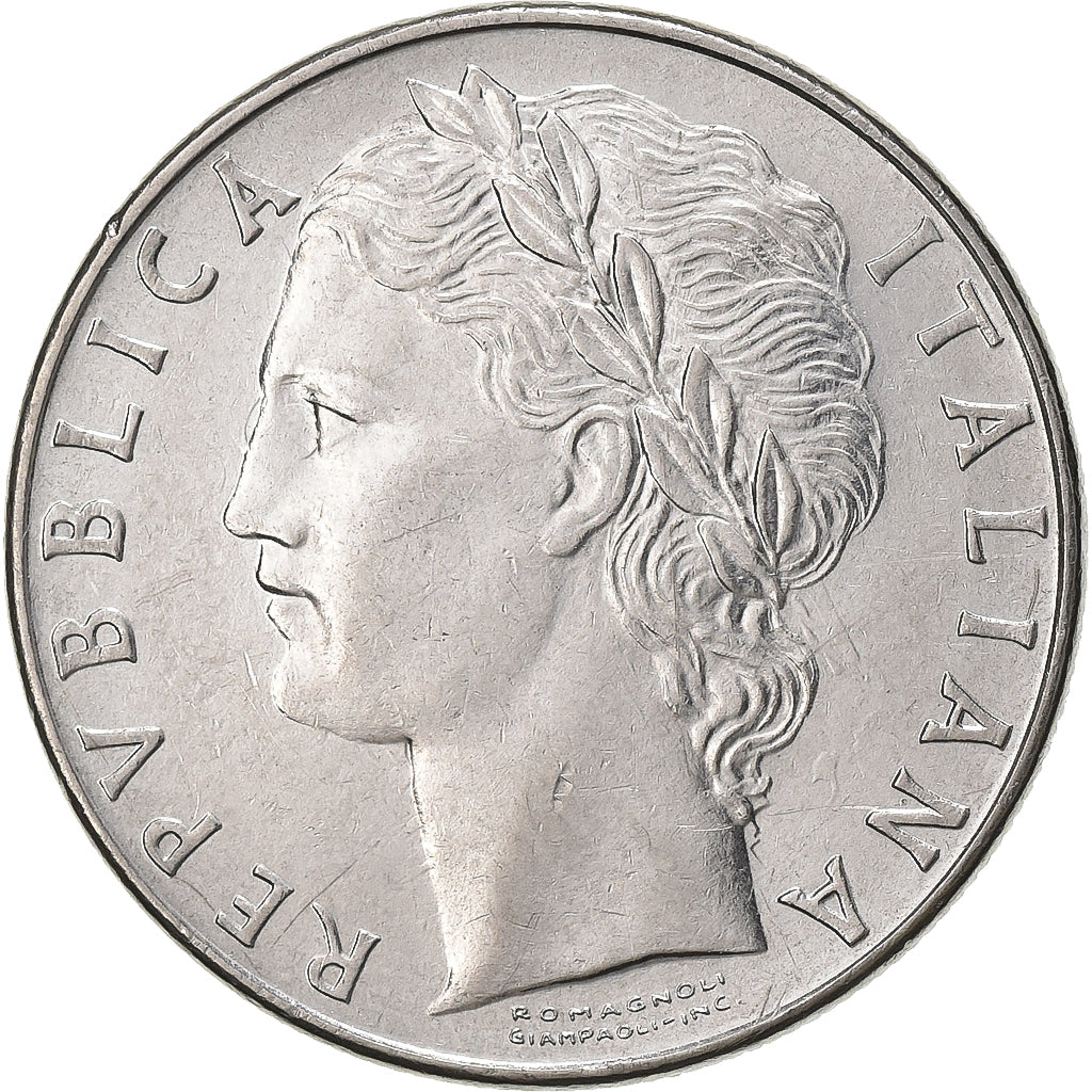 Italy, 100 Lire, 1978, Rome, Stainless Steel, AU(50-53), KM:96.1