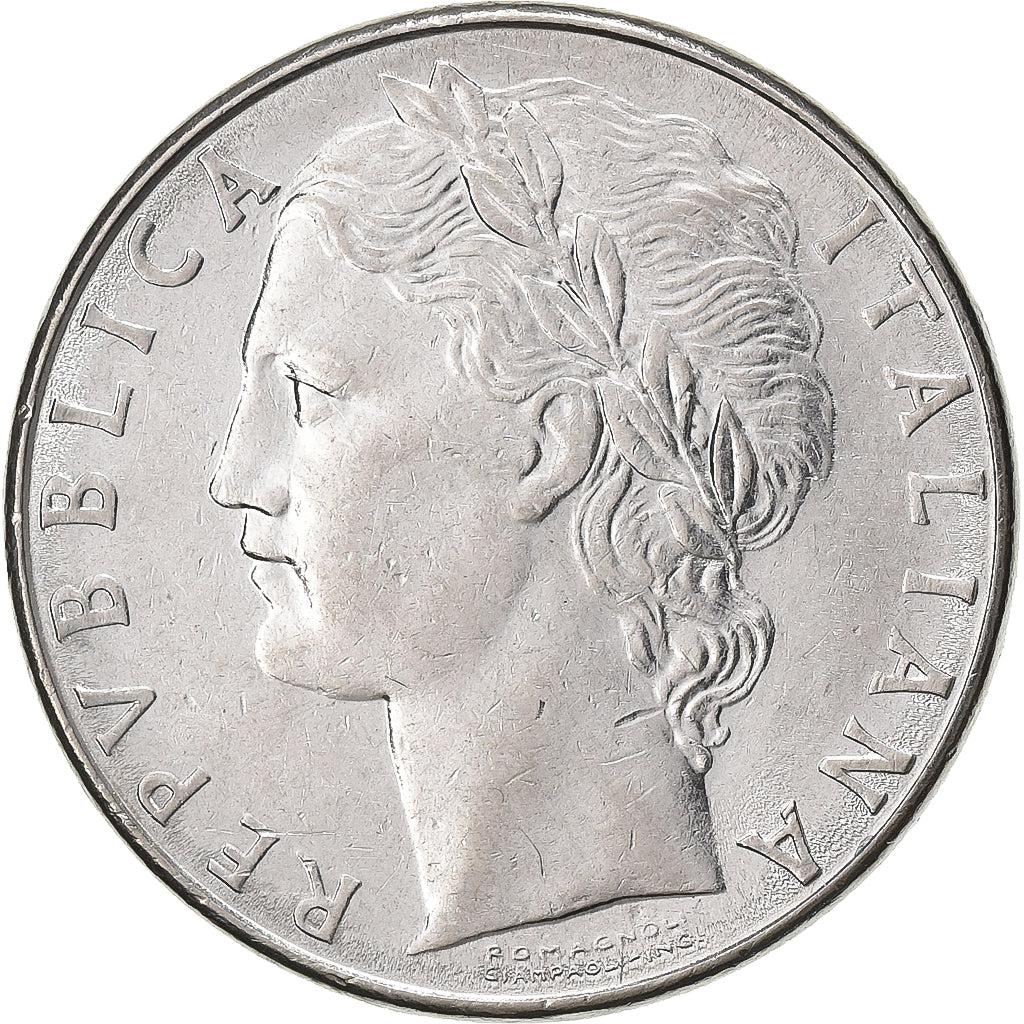 Itália, 100 Lire, 1981, Rome, Aço Inoxidável, EF(40-45), KM:96.1