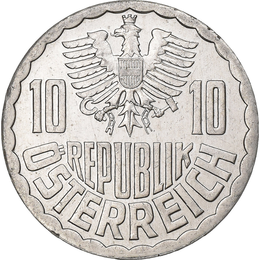 Austria, 10 Groschen, 1997, Vienna, Alluminio, SPL-, KM:2878