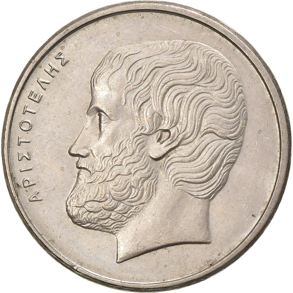 Grécia, 5 Drachmes, 1984, Cobre-níquel, AU(50-53), KM:131