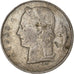 Bélgica, Franc, 1955, Cobre - níquel, BC+, KM:143.1