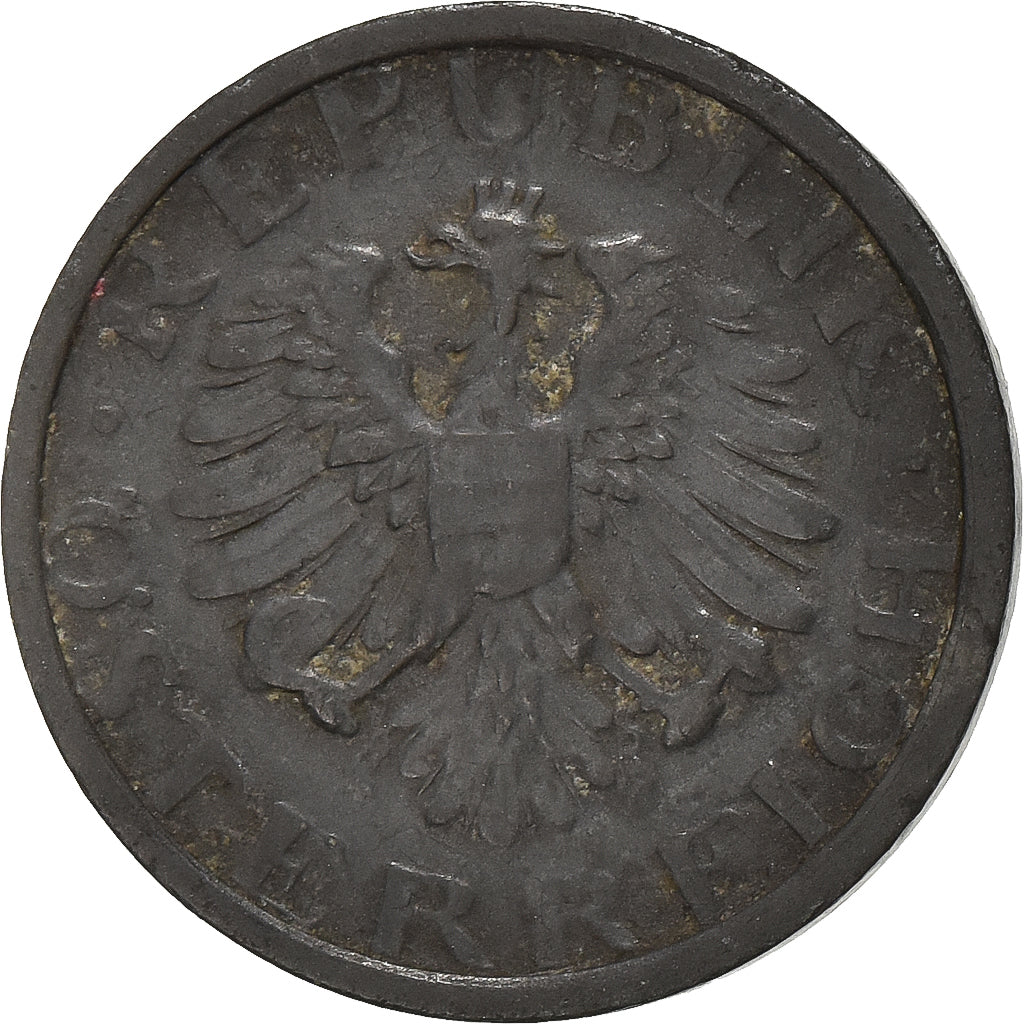 Austria, 10 Groschen, 1948, Cinc, BC+, KM:2874