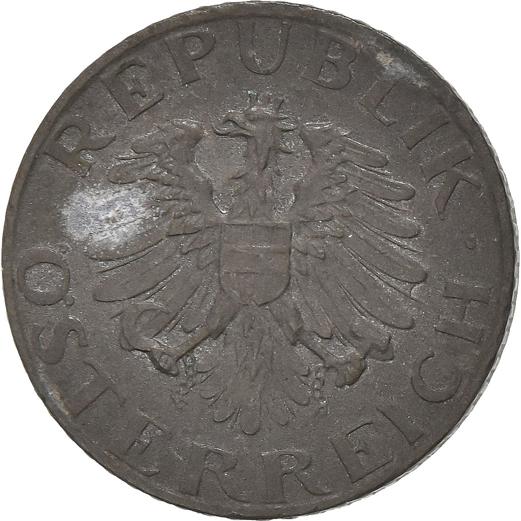 Austria, 5 Groschen, 1972, Cinc, MBC, KM:2875