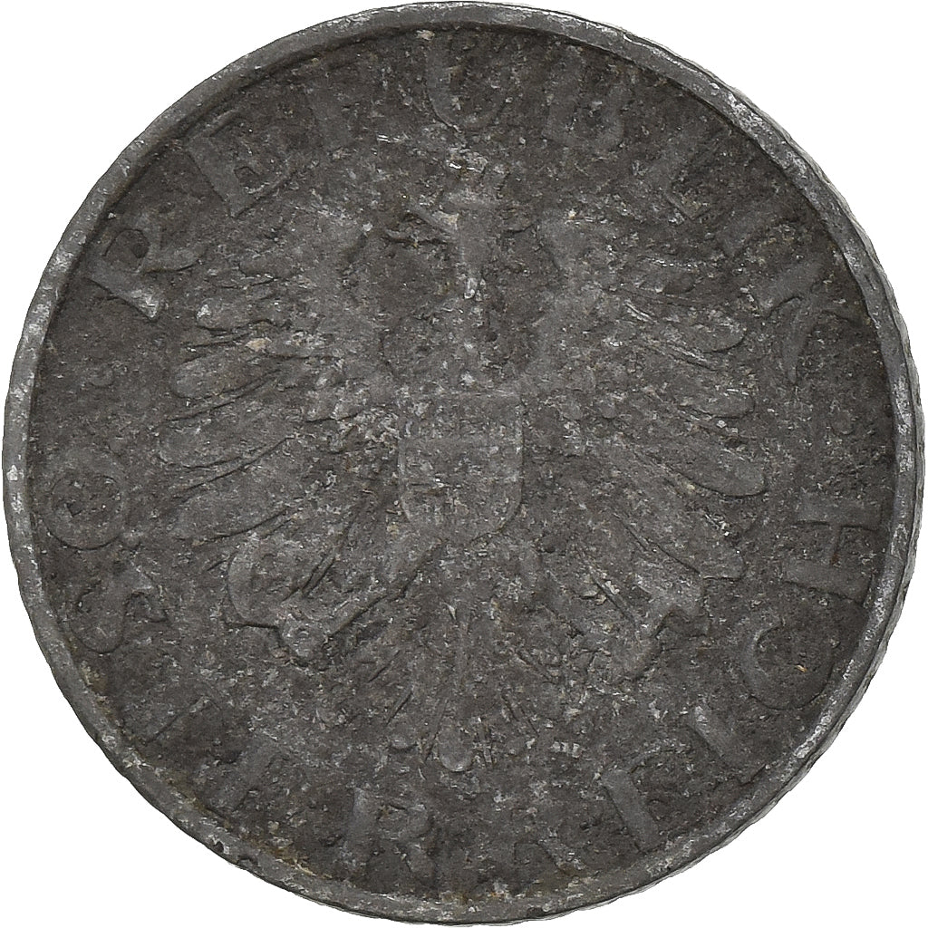 Áustria, 5 Groschen, 1957, Zinco, VF(20-25), KM:2875