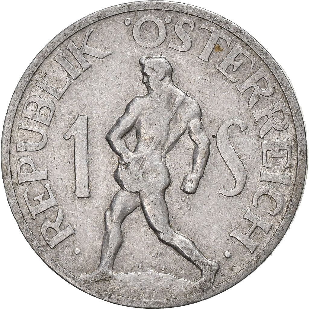 Autriche, Schilling, 1946, Aluminium, TB+, KM:2871