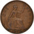 Great Britain, George VI, Penny, 1945, Bronze, VF(30-35), KM:845