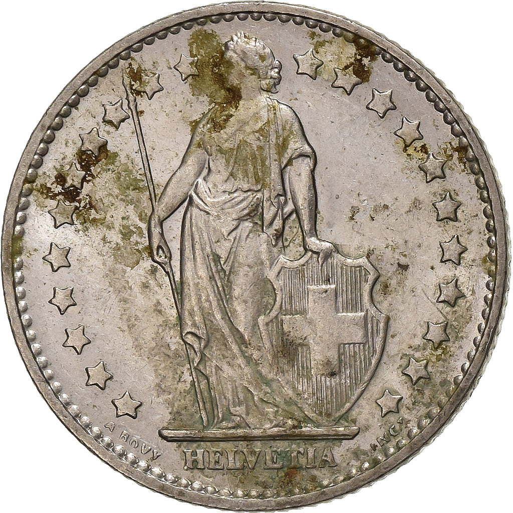 Svizzera, Franc, 1974, Bern, Rame-nichel, BB, KM:24a.1