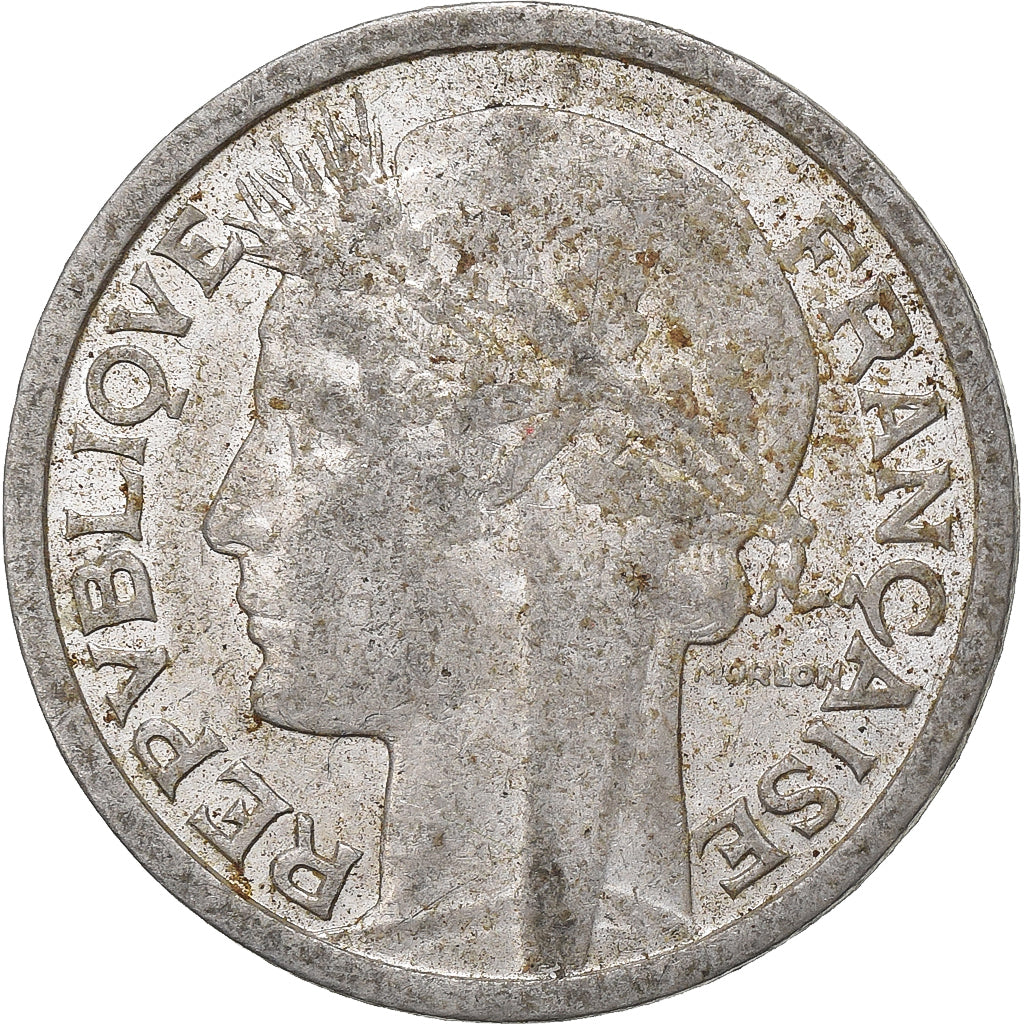 Francia, Franc, Morlon, 1946, Alluminio, MB, Gadoury:473a, KM:885a.1